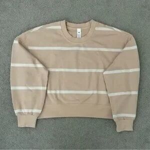 Striped Beige Sweater